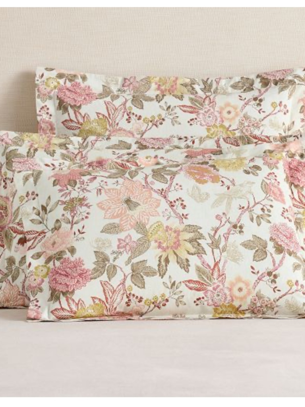 Set of 2 Pottery Barn Juliana Palampore Pillow Shams King OR Euro